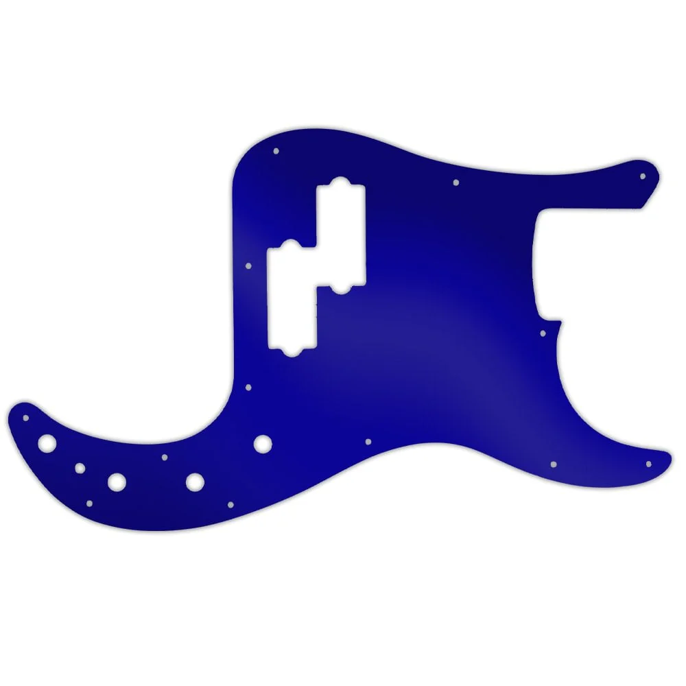 Made In Mexico Deluxe Active Special and Player Plus Active Precision Bass - Dark Blue Mirror
