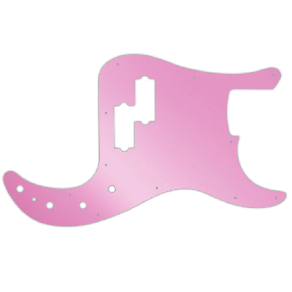 Made In Mexico Deluxe Active Special and Player Plus Active Precision Bass - Pink Mirror