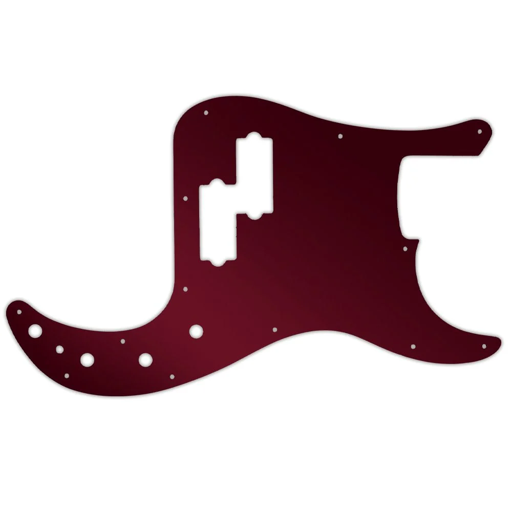 Made In Mexico Deluxe Active Special and Player Plus Active Precision Bass - Red Mirror