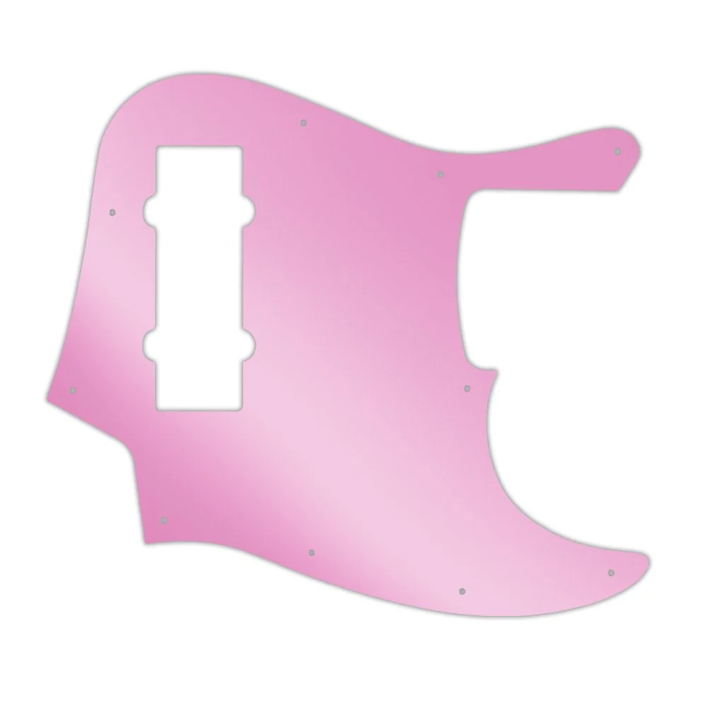 2014 Made In China 5 String Modern Player Jazz Bass V Satin - Pink Mirror