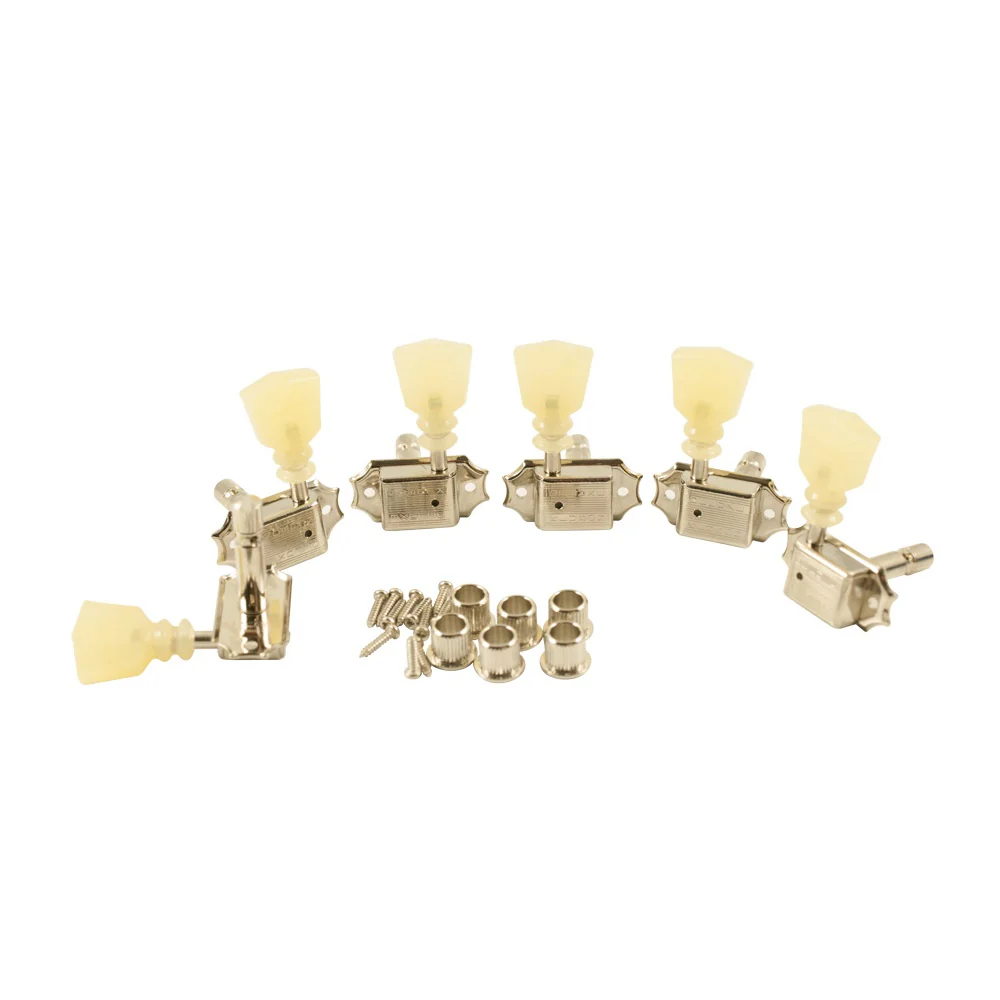 3+3 Double Ring Button - Locking Tuner- Double Line - Image 9