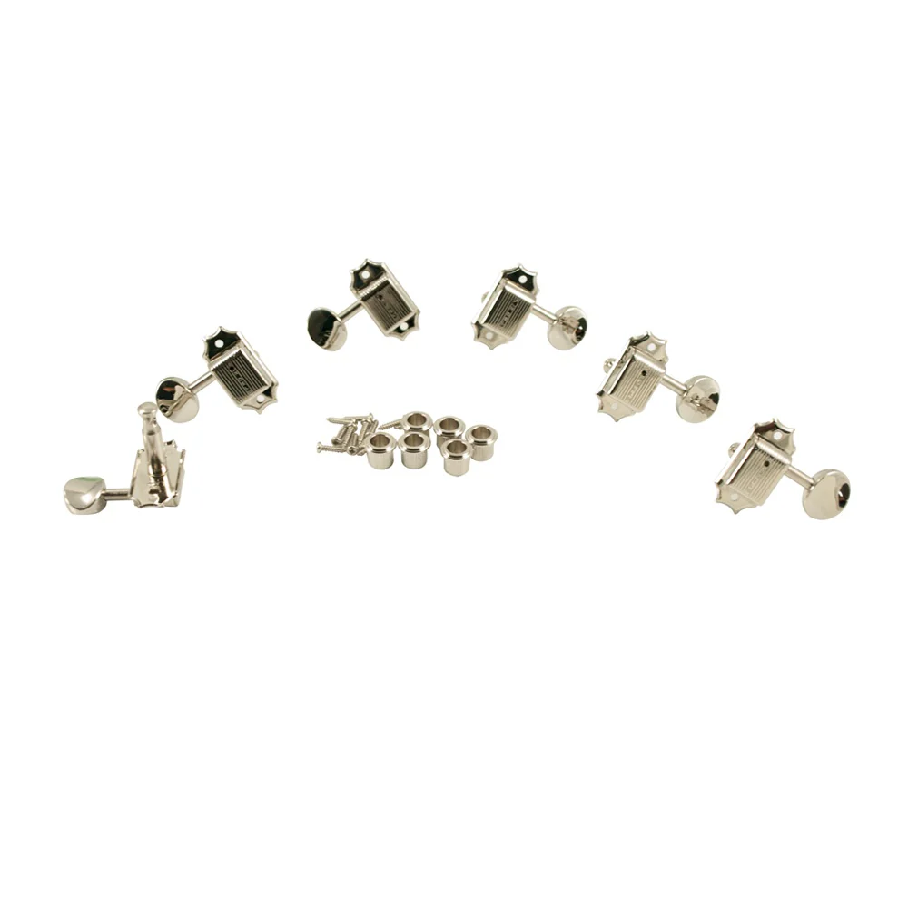 3 Aside Metal "Butterbean" Button Tuners - Image 2