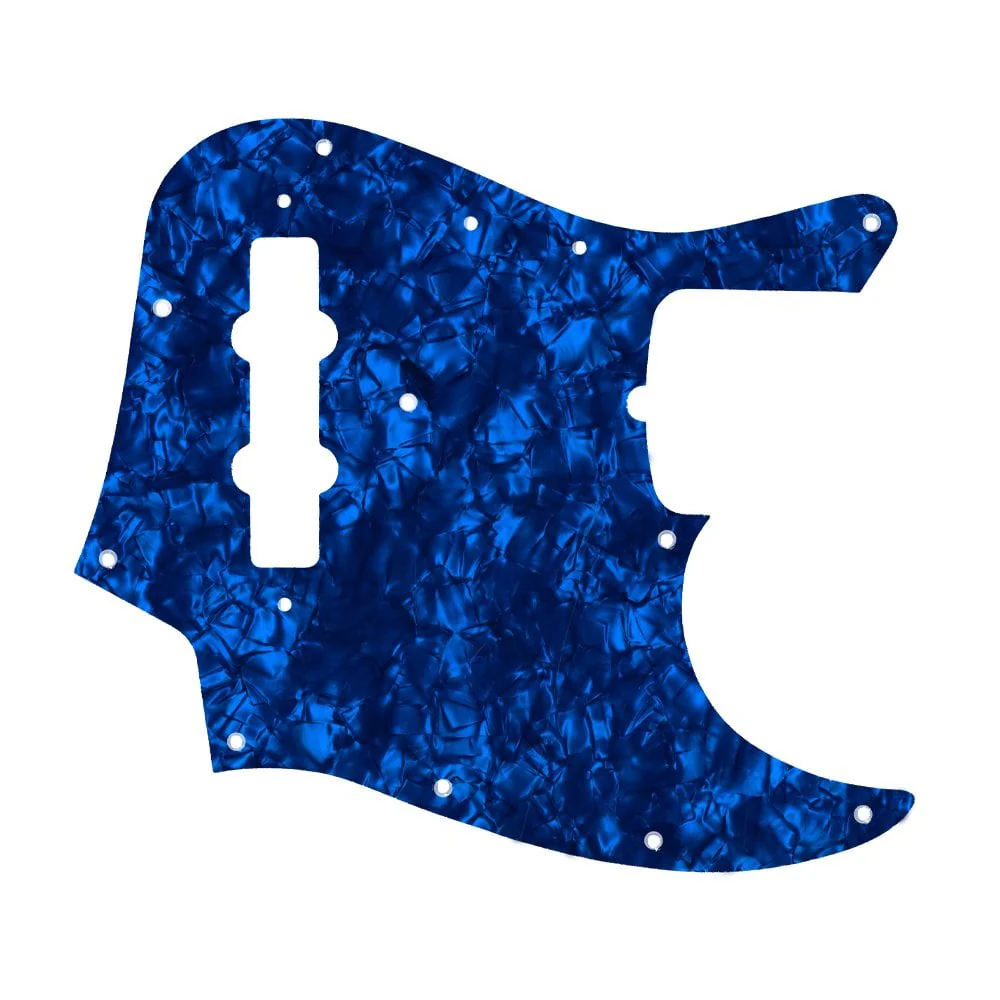50th Anniversary Jazz Bass - Dark Blue Pearl Black/White/Black Lamination