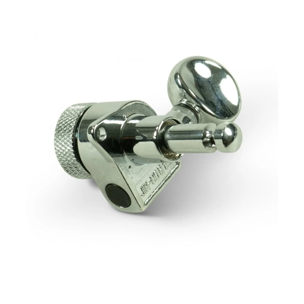 6 In Line Locking Contemporary Diecast Series Tuning Machines 19:1 Gear Ratio - Image 5
