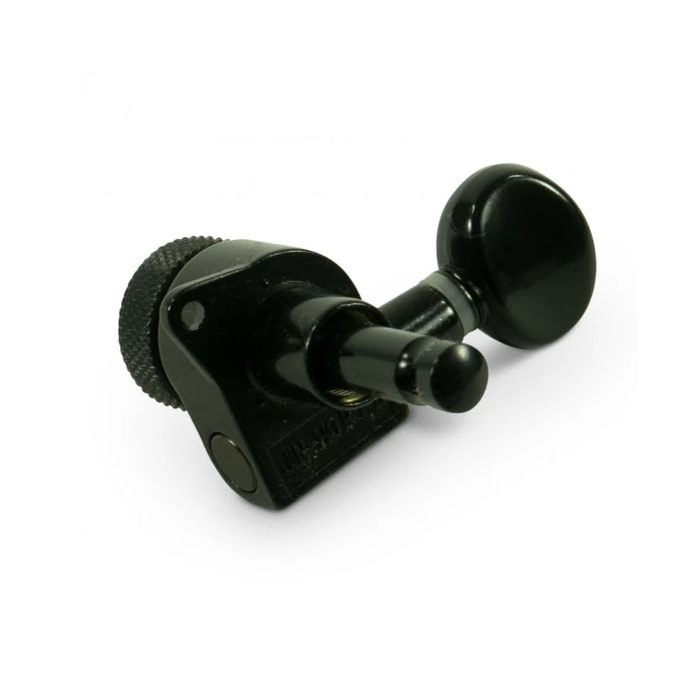 6 In Line Locking Contemporary Diecast Series Tuning Machines 19:1 Gear Ratio - Image 6