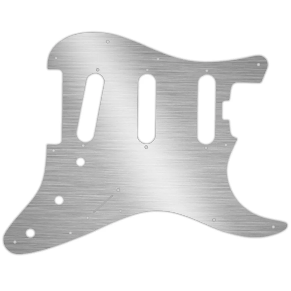 American Elite Stratocaster SSS - Brushed Silver (Simulated)