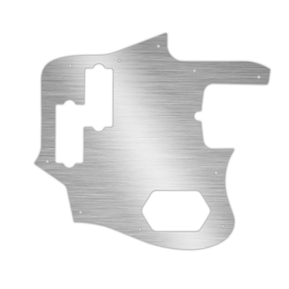 American Standard Jaguar Bass - Brushed Silver (Simulated)