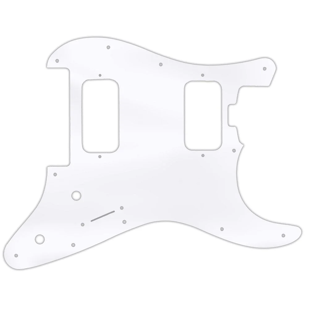 Charvel 2010-Present Made In Mexico Pro-Mod So-Cal Style 1 HH FR - Clear Acrylic Thick