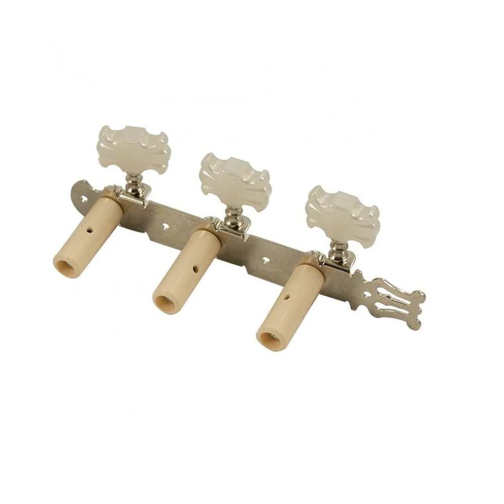 Classical Tuners Nickel/Pearl Button - Image 3