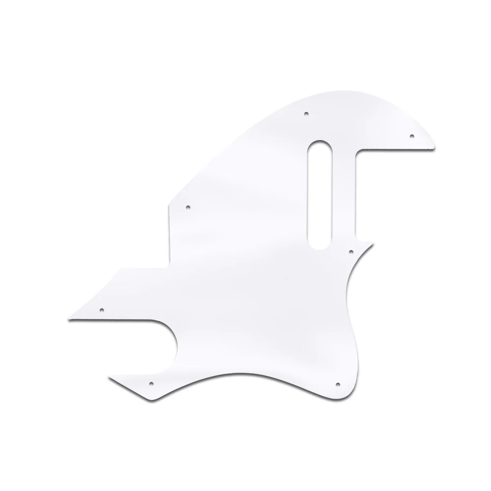 F Hole Tele - Clear Acrylic (.125)