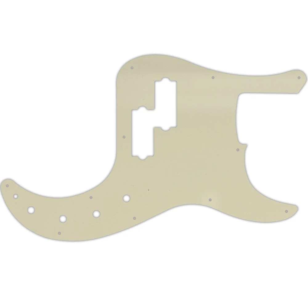 Fender 4 String American Elite 4 String Precison Bass - Parchment 3 Ply