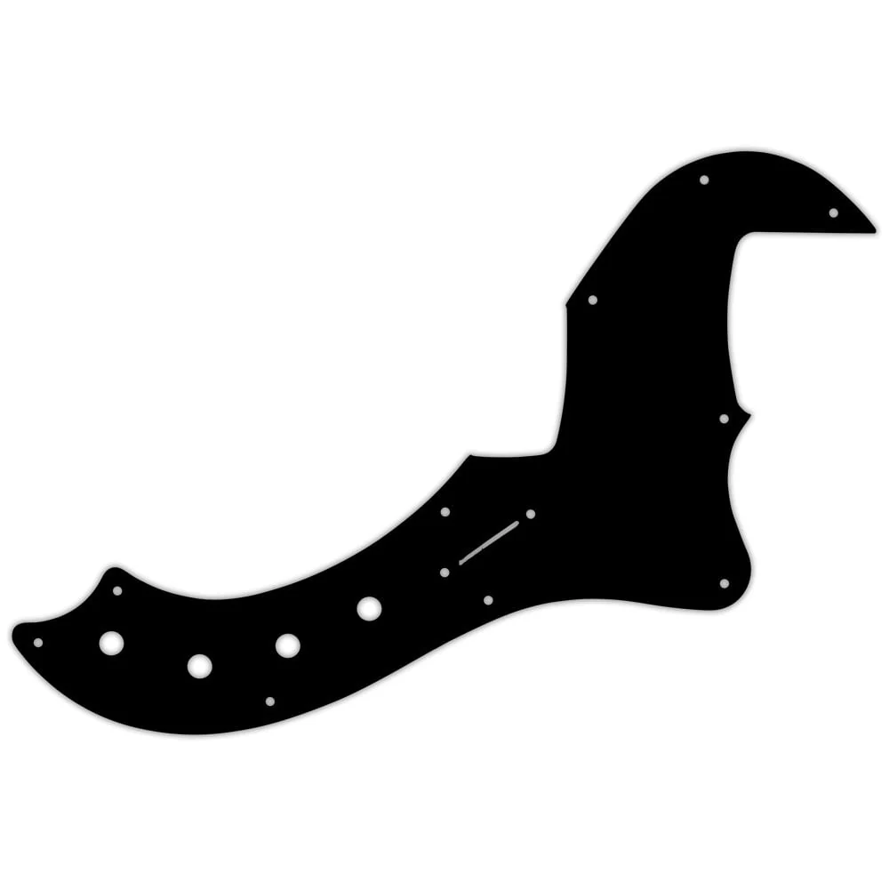 Fender 5 String American Deluxe or American Elite Dimension Bass V - Black Cream Black Cream Black 5 ply