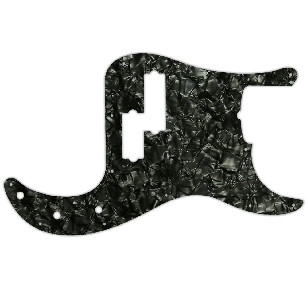 Fender 5 String American Professional Precison Bass - Black Pearl/White/Black 3 Ply