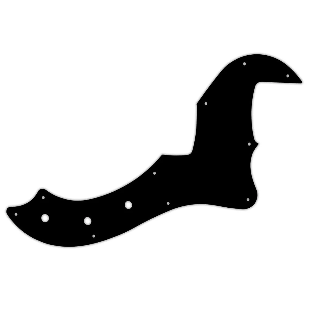 Fender American Standard Dimension Bass V - Solid Shiny Black .090" / 2.29mm thick, with bevelled edge