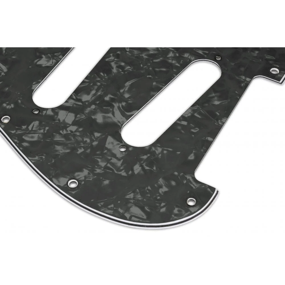 Fender Blacktop Series Strat 2 Humbuckers - Black Pearl/White/Black 3 Ply - Image 3