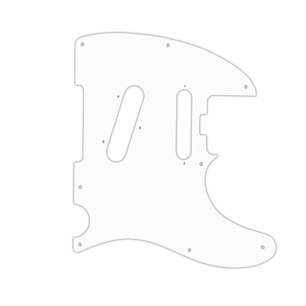 Fender Parallel Universe American Elite Nashville Telecaster HSS - White Black White