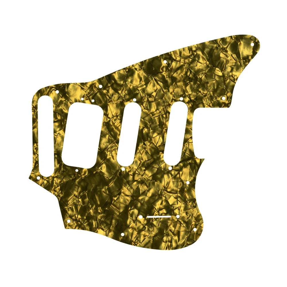 Fender Pawn Shop Jaguarillo - Gold Pearl Black/White/Black Lamination