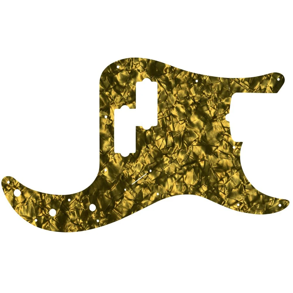 Fender Tony Franklin Signature Series Precision Bass - Gold Pearl Black/White/Black Lamination