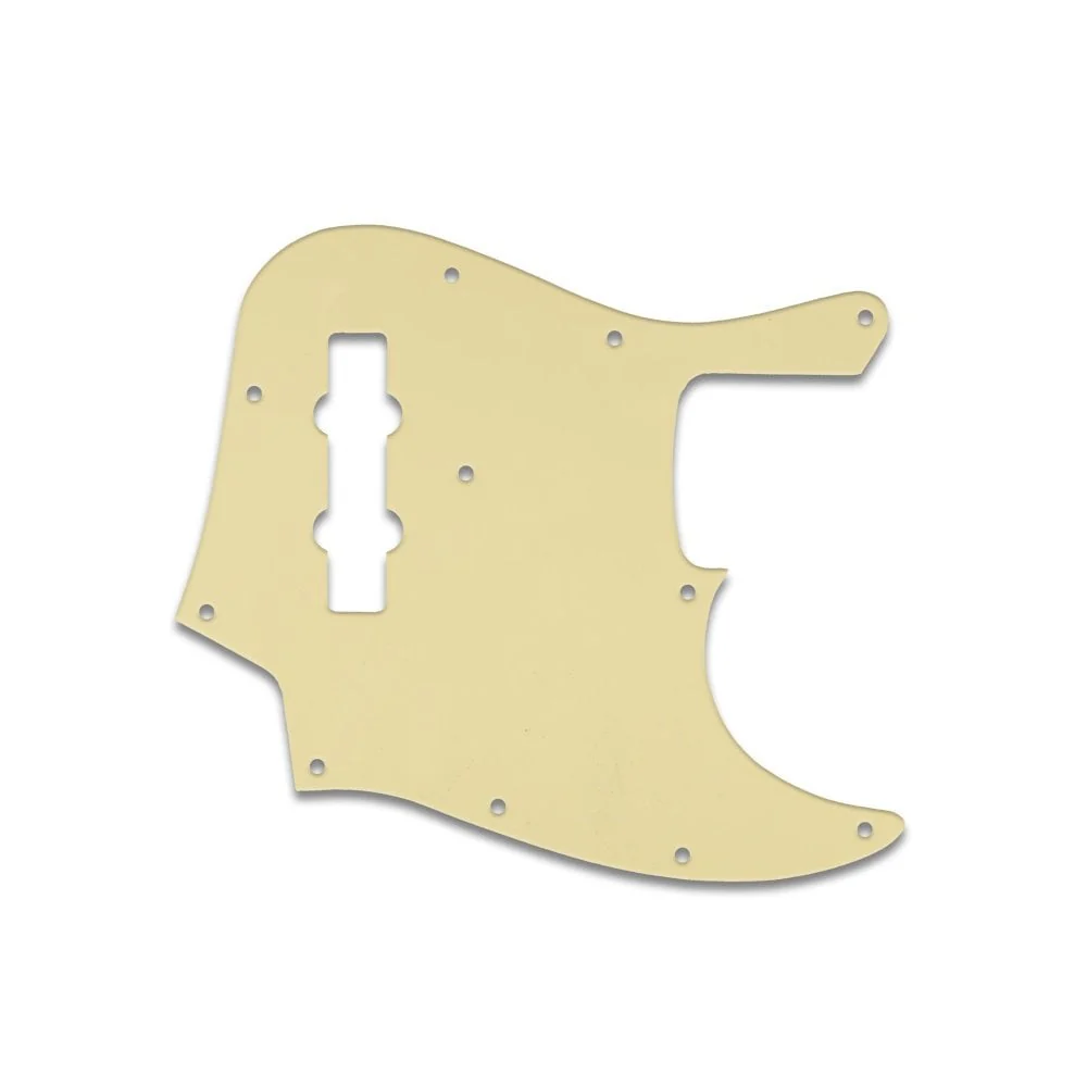 Geddy Lee Jazz Bass Signature Model - Cream/Black/Cream - Image 2