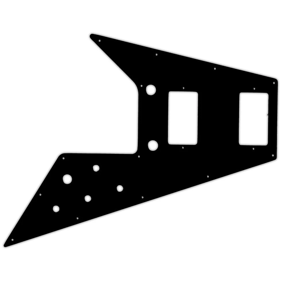 Gibson Flying V '1989 to Present' '67 Reissue Model - Black White Black