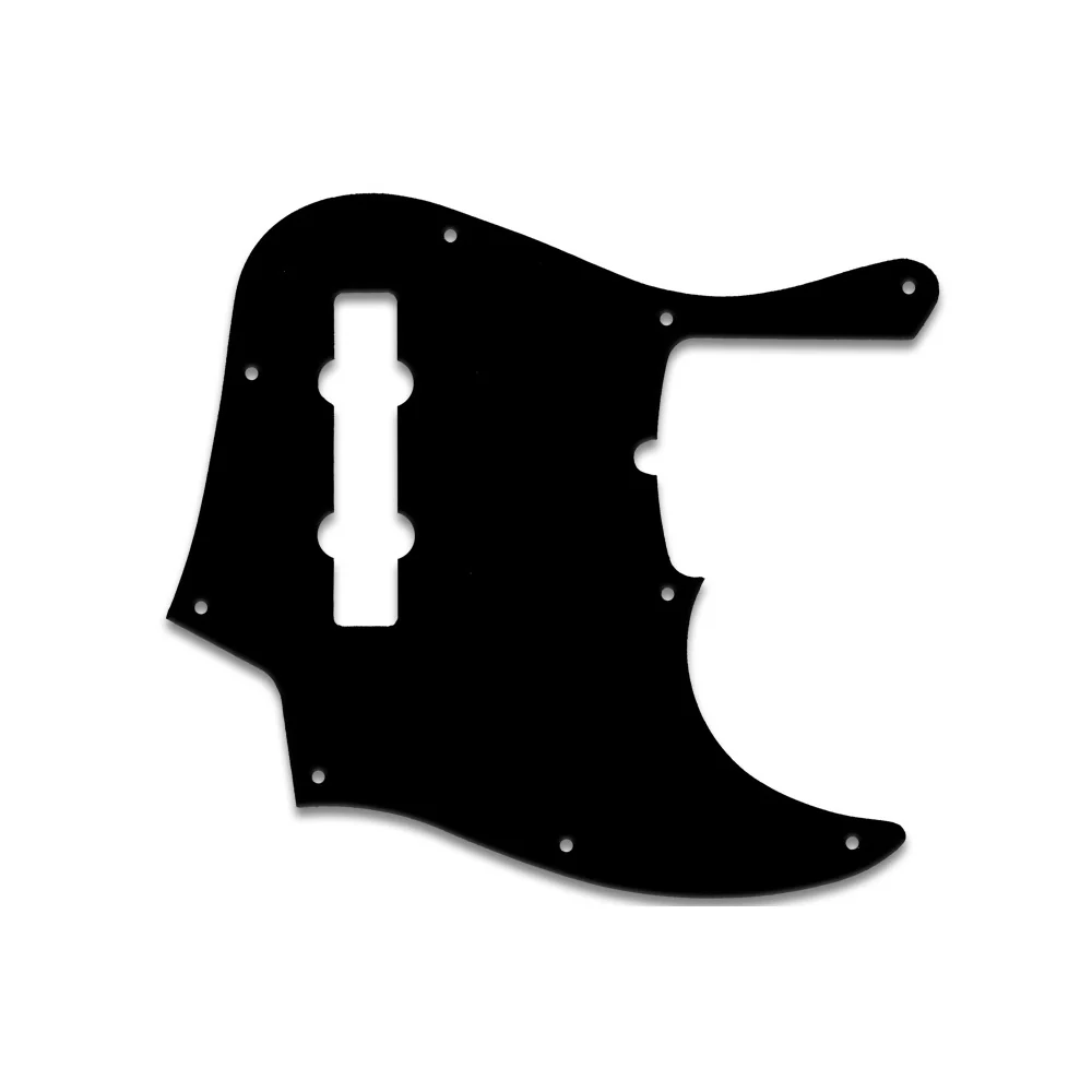 Jazz Bass American Deluxe 5 String (21 fret) - Black / Cream / Black