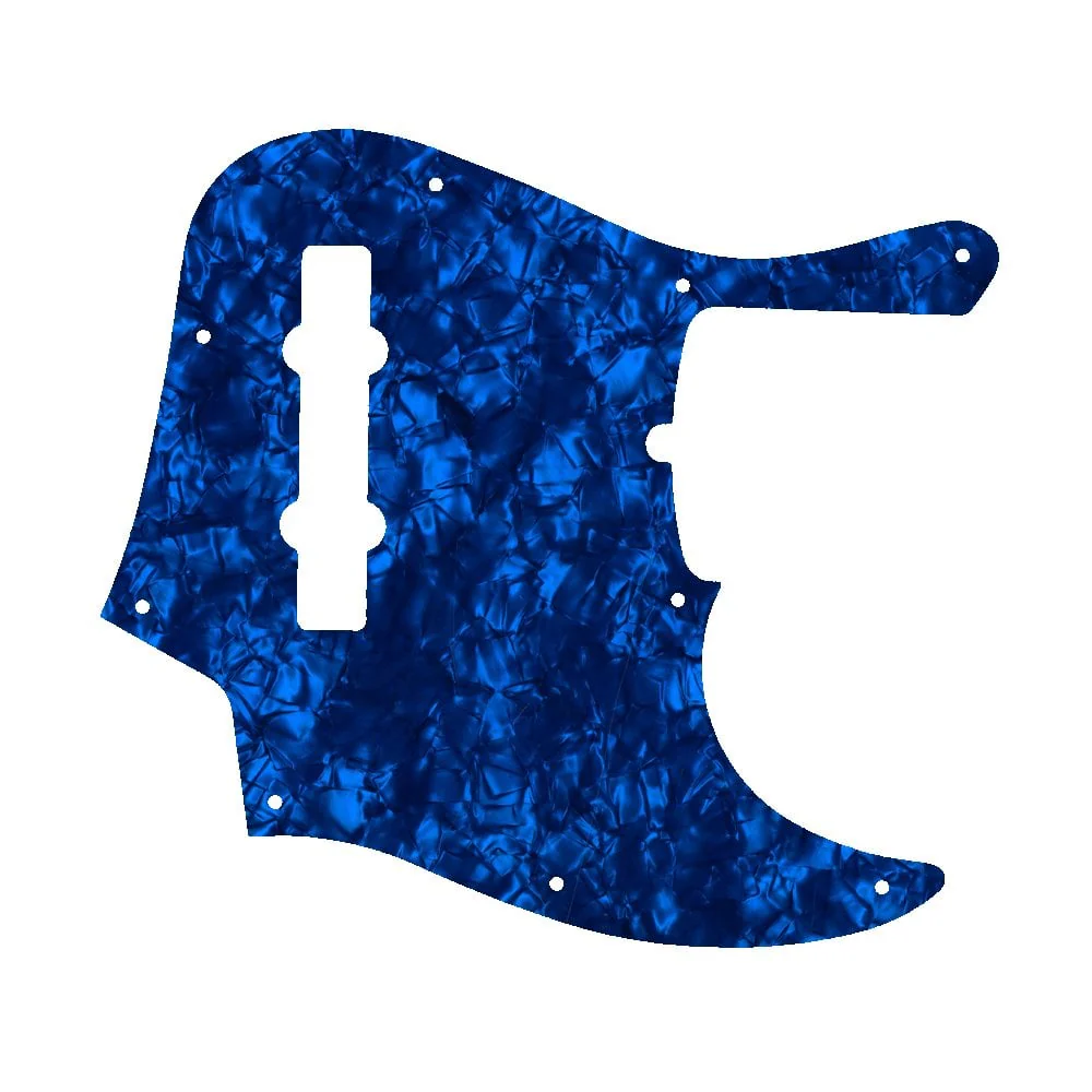 Jazz Bass American Deluxe 5 String (21 fret) - Dark Blue Pearloid