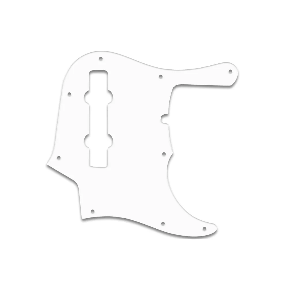 Jazz Bass American Deluxe 5 String (22 fret) - Thin Shiny White .060" / 1.52mm Thickness, No Bevelled Edge