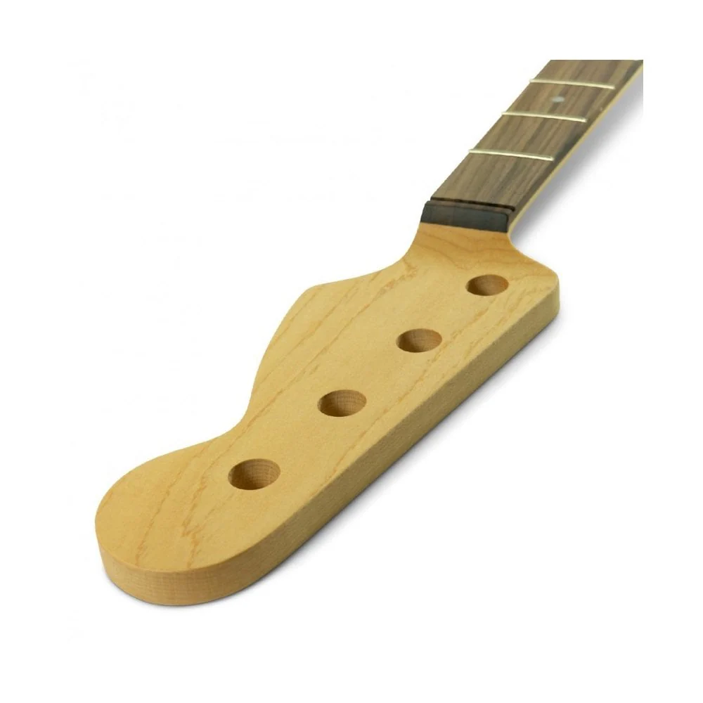 Jazz Bass Replacement Neck with Rosewood Fingerboard and Satin Finish - Image 3