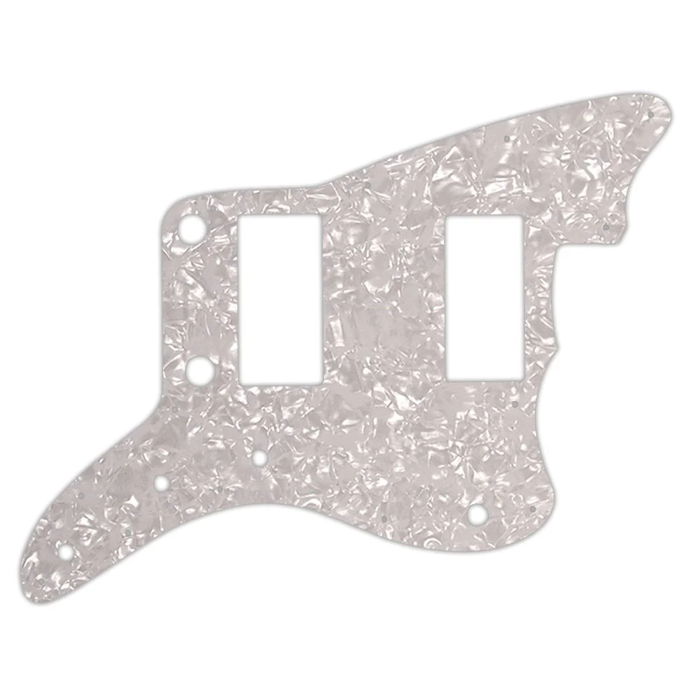 Jazzmaster 2013-2014 Made In China Modern Player HH - White Pearl W/B/W Lamination