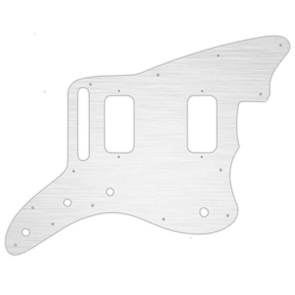 Jazzmaster HH - Brushed Silver (Simulated)