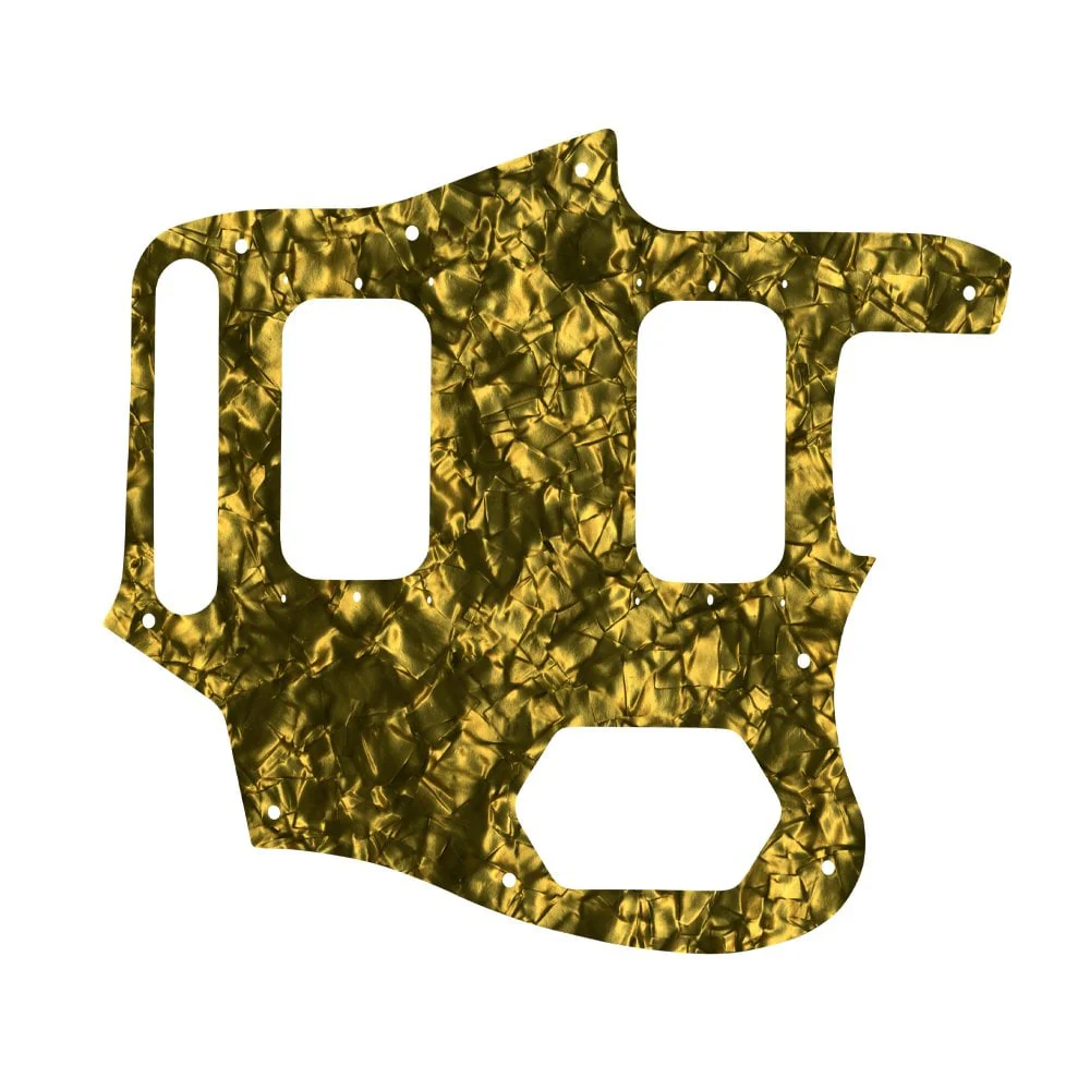 Kurt Cobain Signature Series Jaguar - Gold Pearl Black/White/Black Lamination