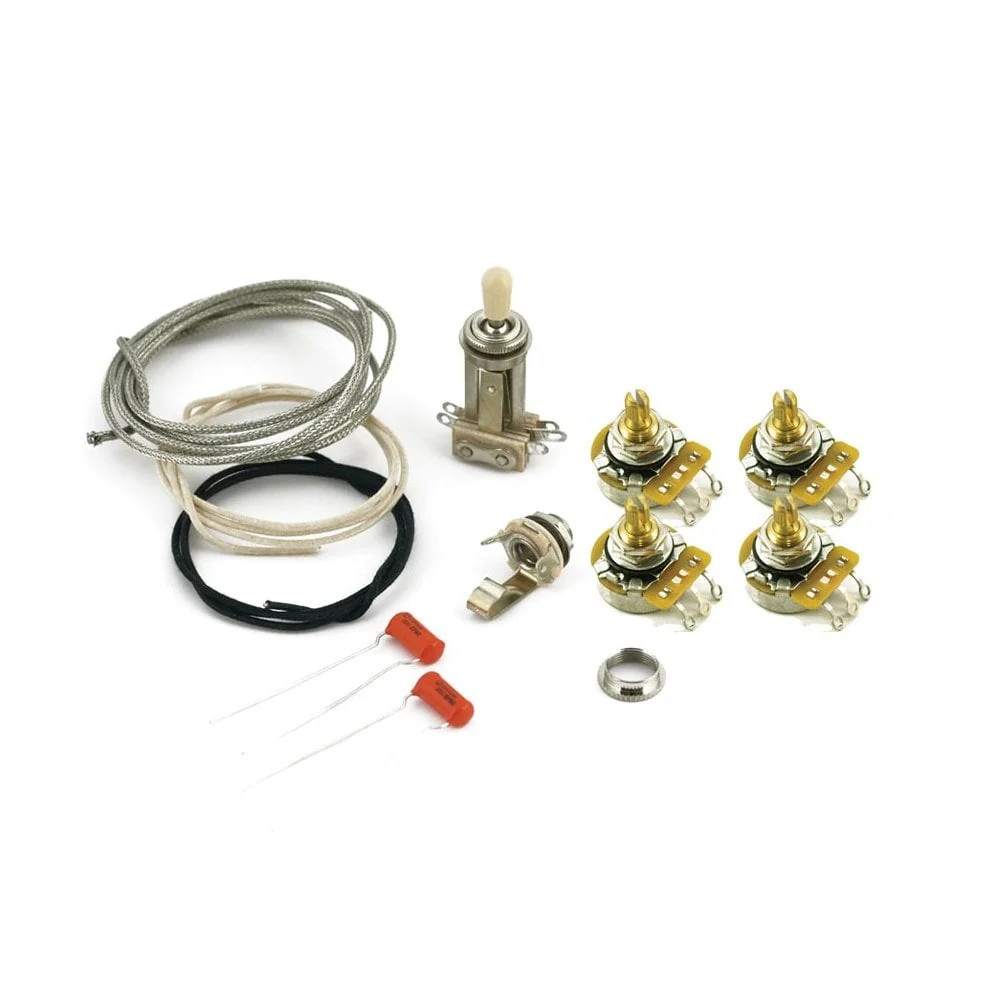 Les Paul Wiring Kit, Short Pots for Historic Custom Shop Guitars - Image 3