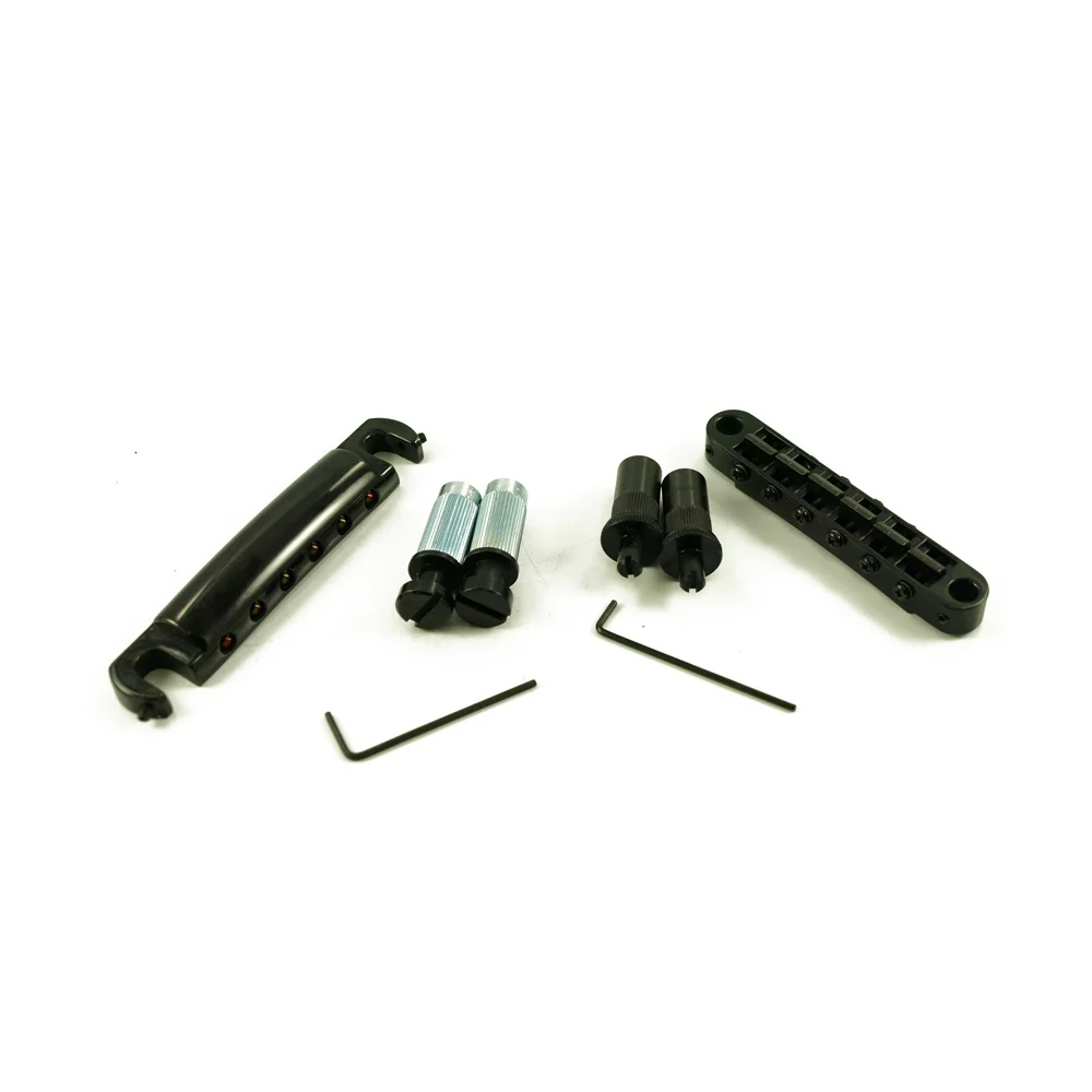 Locking Metric Tune-O-Matic/Tailpiece Set (Large Posts) - Image 2