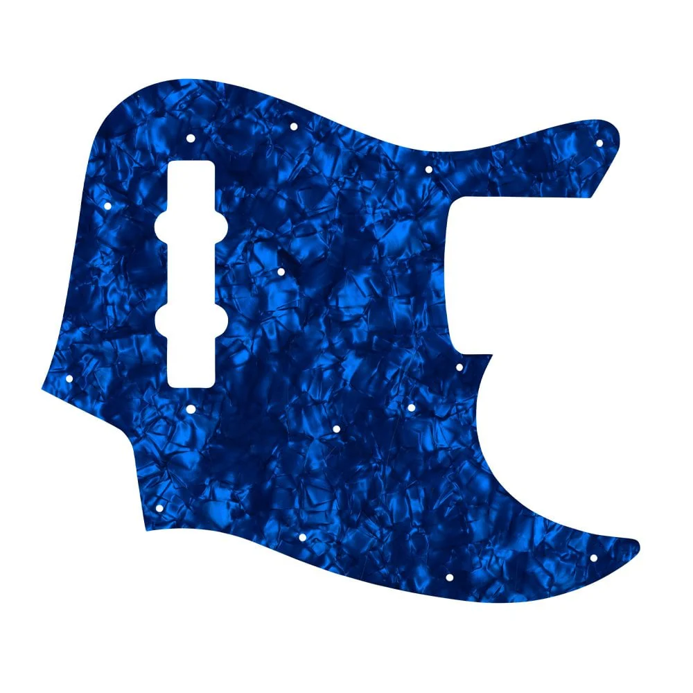 Made In Japan Jazz Bass - Dark Blue Pearl Black/White/Black Lamination