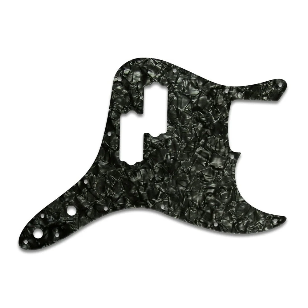 Mark Hoppus Jazz Bass - Black Pearl/White/Black 3 Ply - Image 2