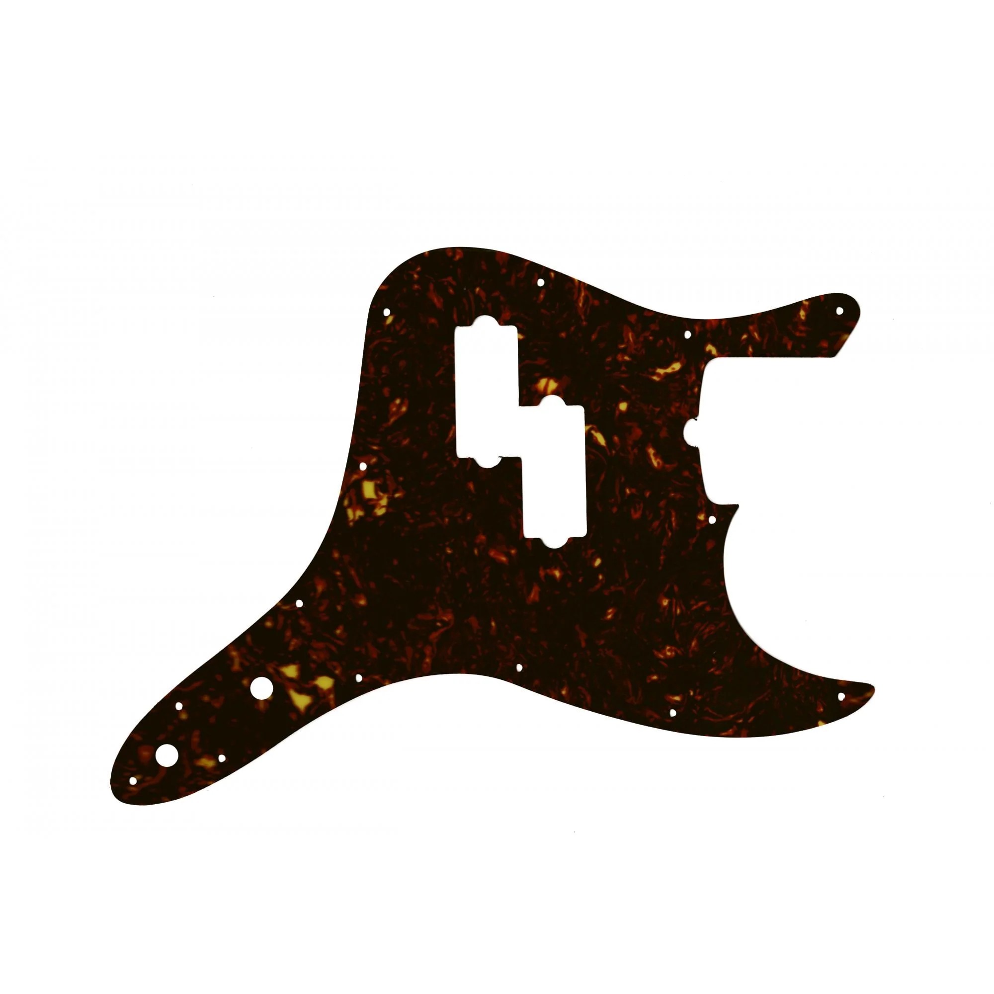 Mark Hoppus Jazz Bass - Dark Brown Celluloid Tortoiseshell W/B/W Lamination 2011 to current model