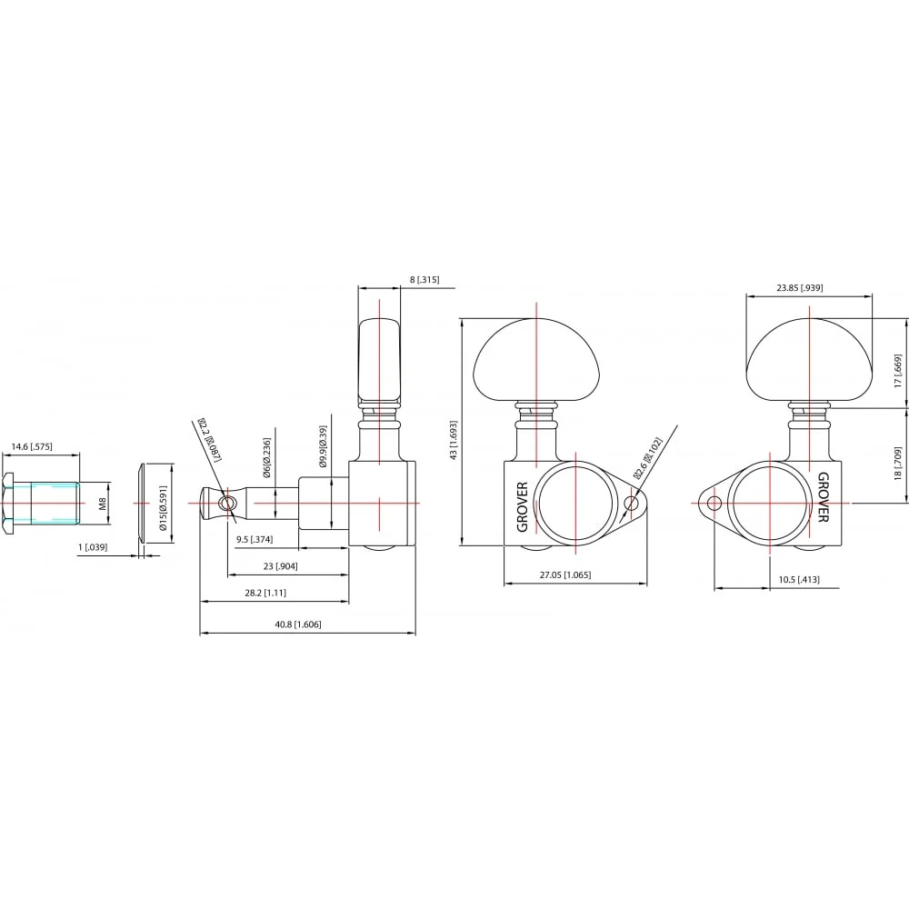 Original "Milk Bottle" Rotomatics 3 Aside 18:1 Ratio (102V) - Image 4