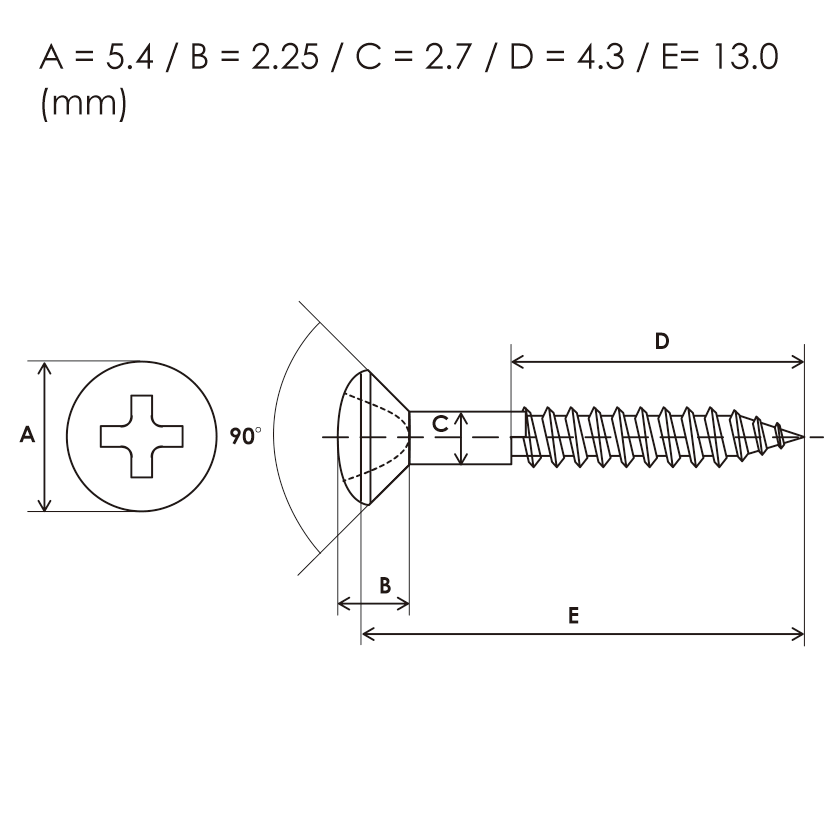 Pickguard screws for Fender Japan metric Nickel Vintage style (12) - Image 3