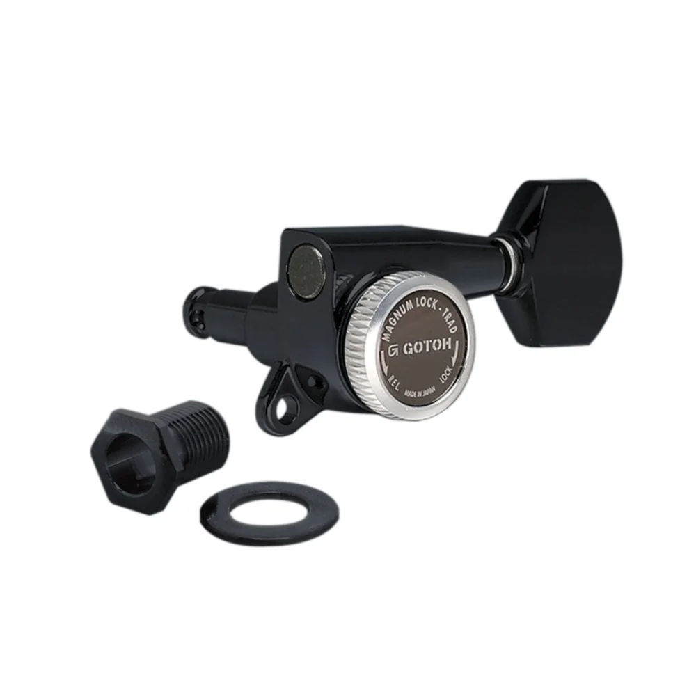 SG381 Magnum Lock Traditional Tuning Machines 3 Per Side, 07 Mini Buttons 16:1 Gear Ratio - Image 4