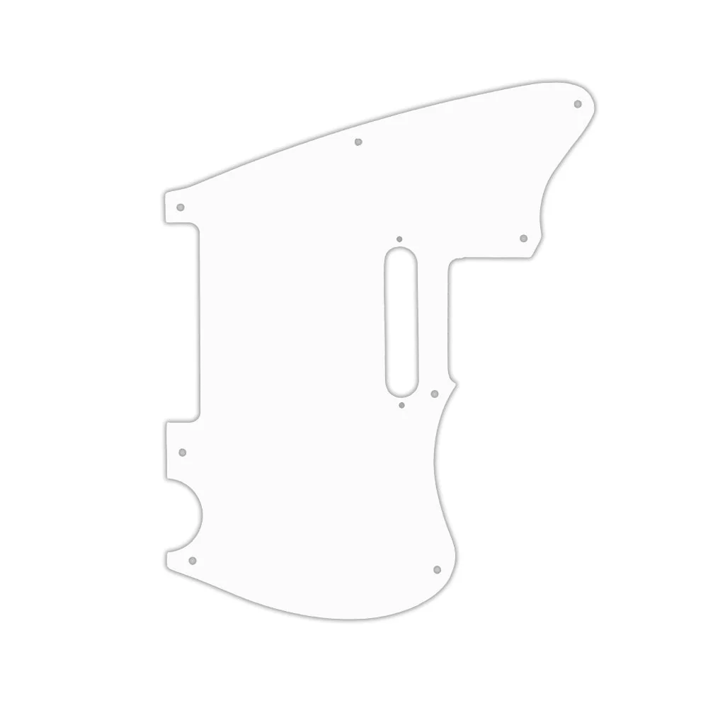 Squier By Fender 2020 Paranormal Offset Telecaster - Solid Shiny White .090" / 2.29mm thick, with bevelled edge