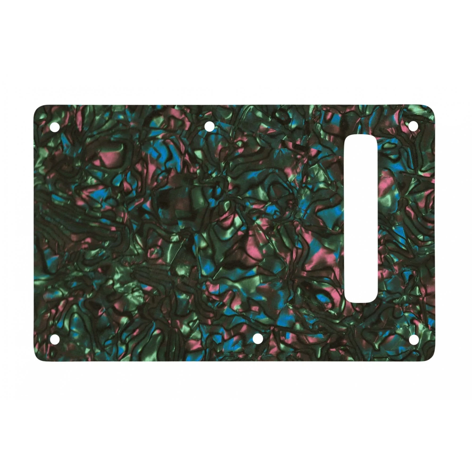 Strat Backplate - Black Abalone