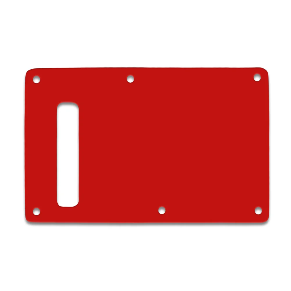 Strat Backplate - Red Black Red