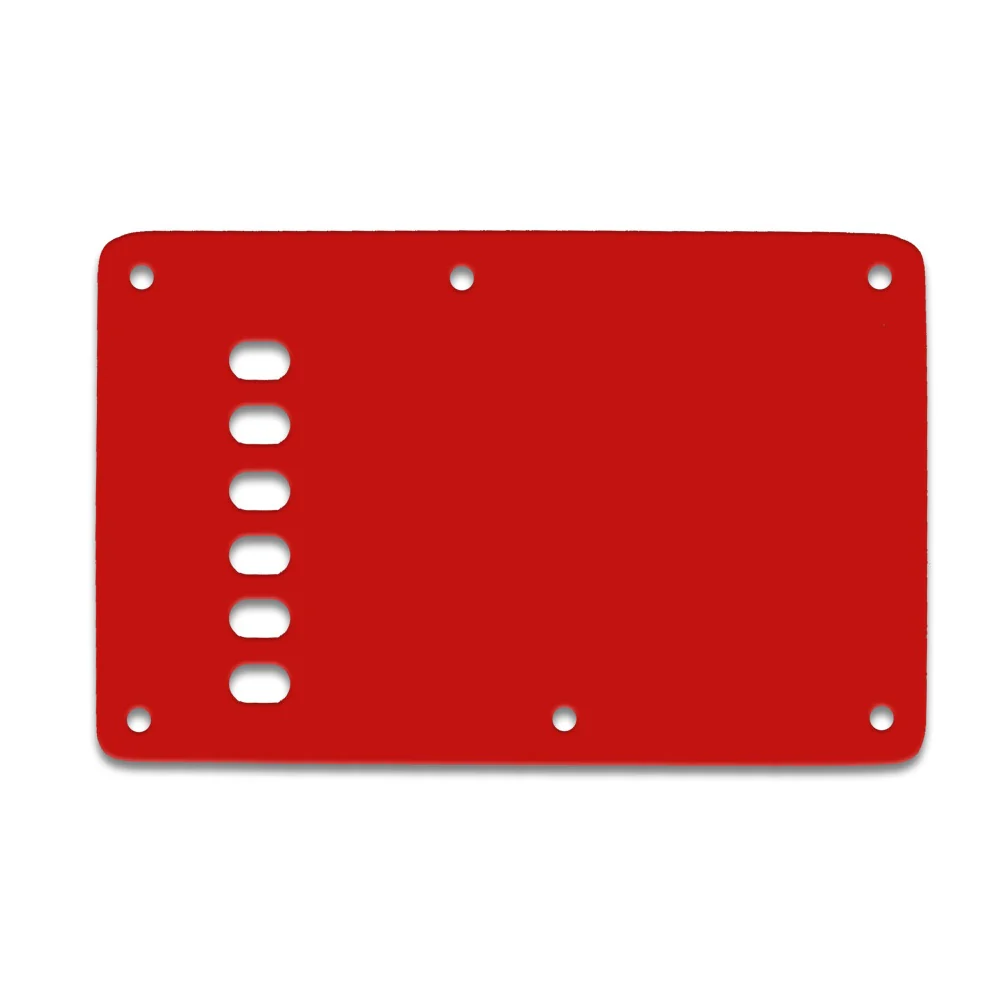 Strat Backplate Vintage - Red White Red