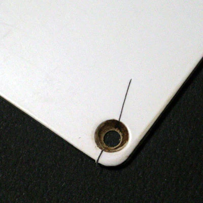 Strat Backplate With Artificial Relic, Modelled On A 1954 Strat Tremolo Cover - Image 3