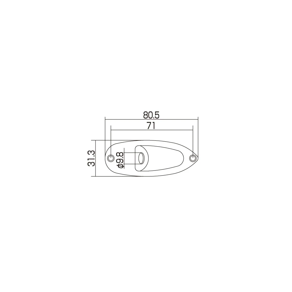 Strat Recessed Jackplate - Image 5