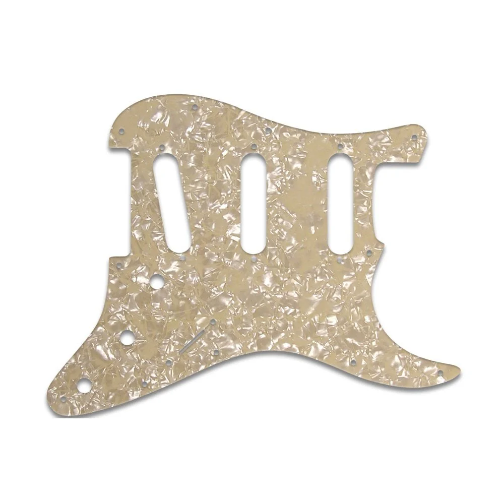 Strat Voodoo - Cream Pearl C/B/C Lamination