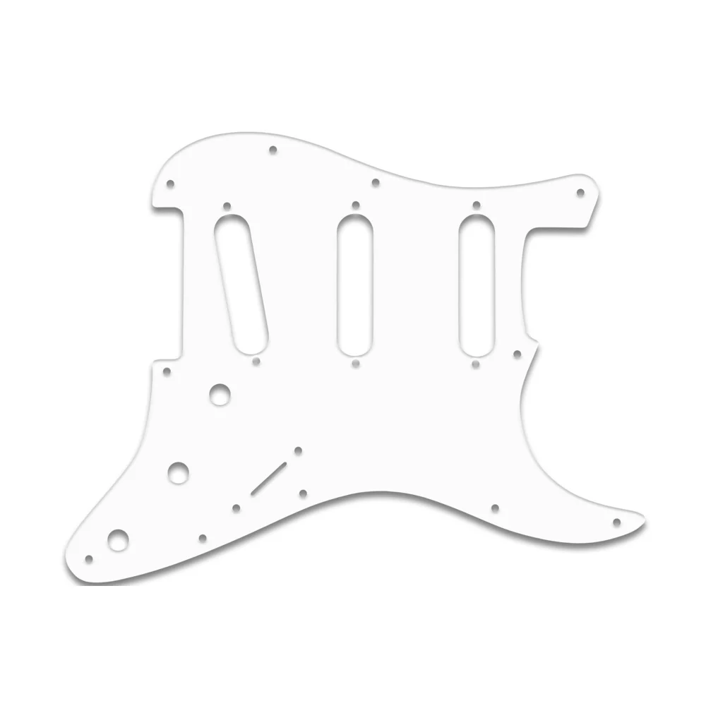 Strat Voodoo - White Black White