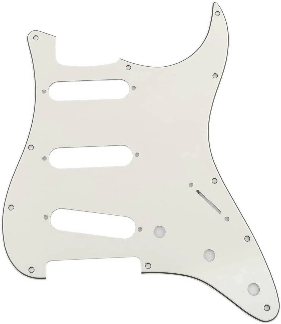 Strat - White Black White (Pre-Made)