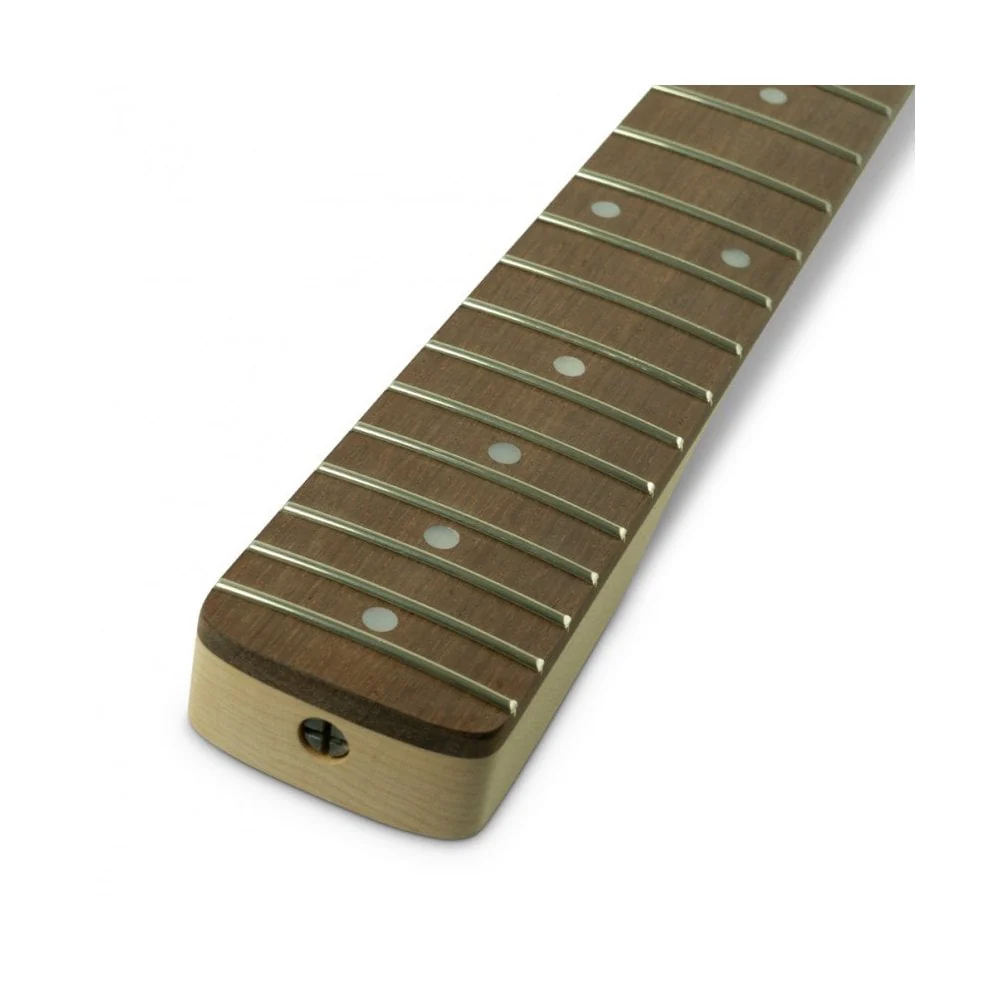 Stratocaster Licensed By Fender Replacement Neck - Fat Maple with Rosewood Fingerboard Unfinished - Image 2