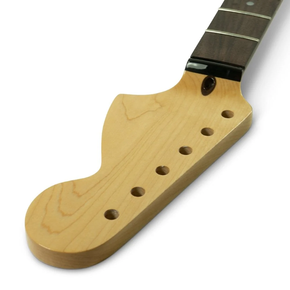 Stratocaster Licensed By Fender Replacement Vintage Neck Rosewood Gloss Finish Big Headstock - Image 2